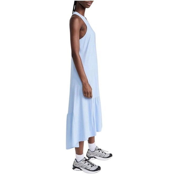 Sweaty Betty Explorer Ace Racerback Midi Dress Breeze Blue‎ Size L NWT $128 READ - Picture 4 of 15